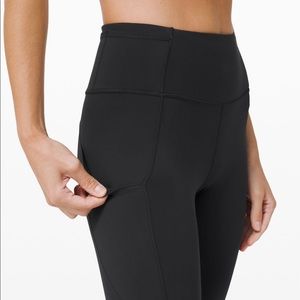 fast and free lululemon legging (full length) in black
